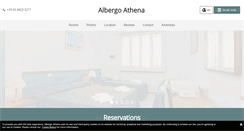 Desktop Screenshot of hotelathena.it