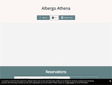 Tablet Screenshot of hotelathena.it