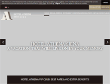 Tablet Screenshot of hotelathena.com